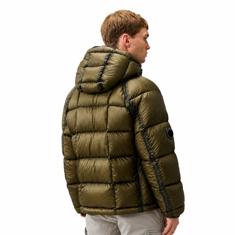 C.P.COMPANY DD-SHELL PUFFER JACKET IVY GREEN  21CMOW702A 110416A - Cp company - 2