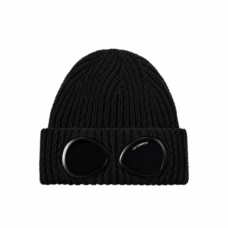 C.P.COMPANY EXTRAFINE MERINO WOOL BONNET RFCMAC742A 005509A