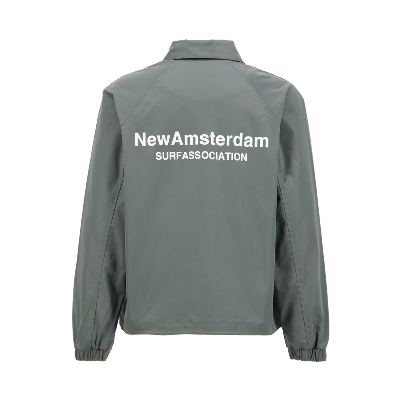 NEW AMSTERDAN NYLON COACH JACKET  2502014002 - New Amsterdam surf association - 2
