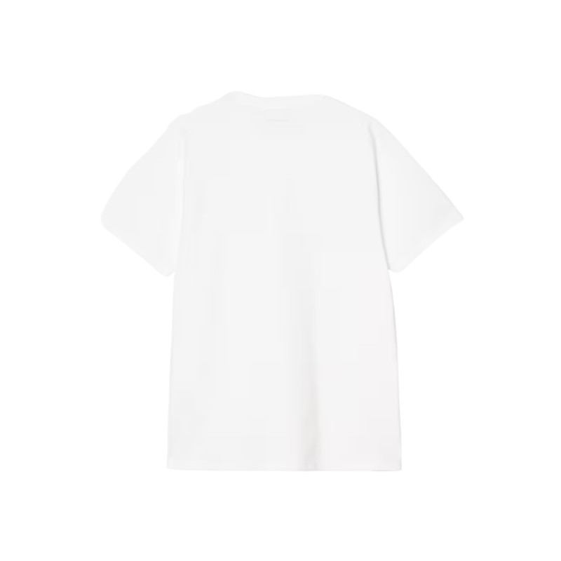 T-shirt Carhartt WIP S/S Chase T-Shirt Blanc (White) 100% coton pour homme I026391_00F_XX - Carhartt - 2 T-shirt Carhartt WIP S/S Chase T-Shirt Blanc (White) 100% coton pour homme I026391_00F_XX - Carhartt - 2